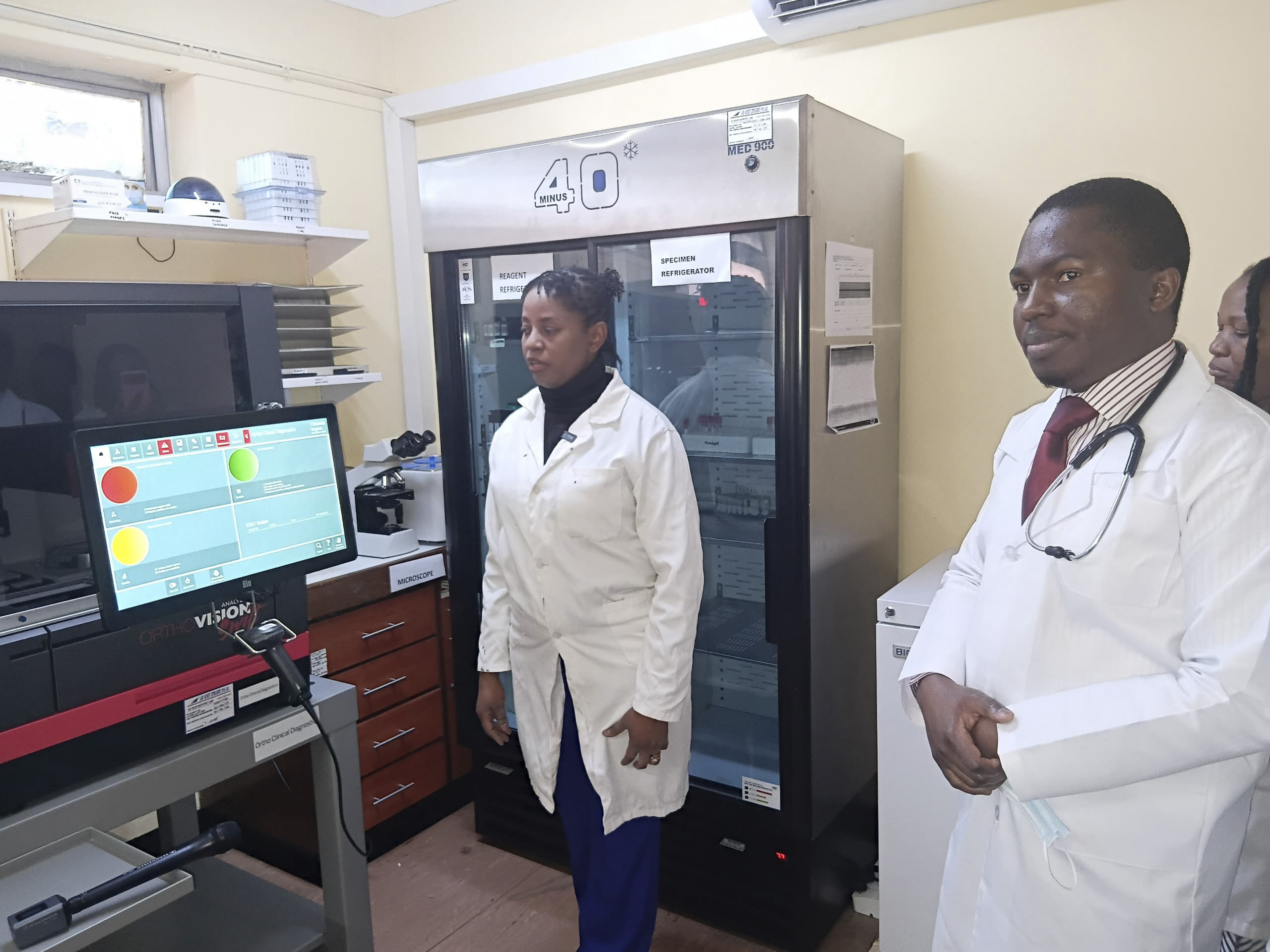 NAC-Funded equipment powers Zim's first bone marrow transplant